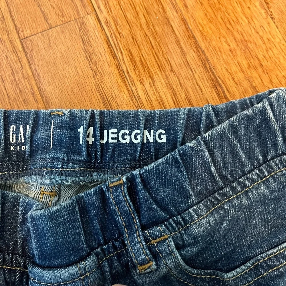 GAP kids size 14 denim jeggings, worn once